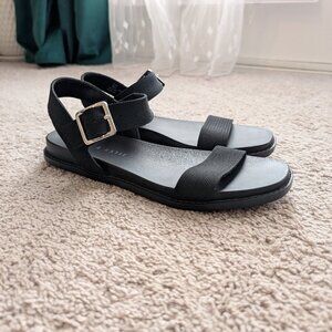 Kelly and Katie black sandals size 7